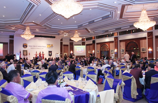 Rotary Club of Jomtien-Pattaya celebrates 25 years of humanitarian service