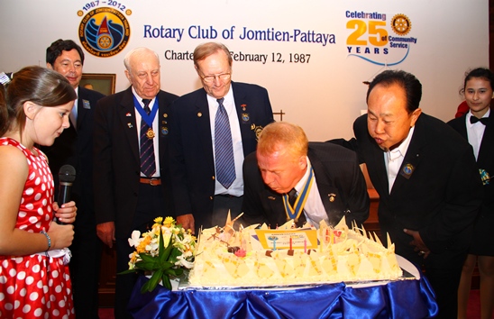 Rotary Club of Jomtien-Pattaya celebrates 25 years of humanitarian service