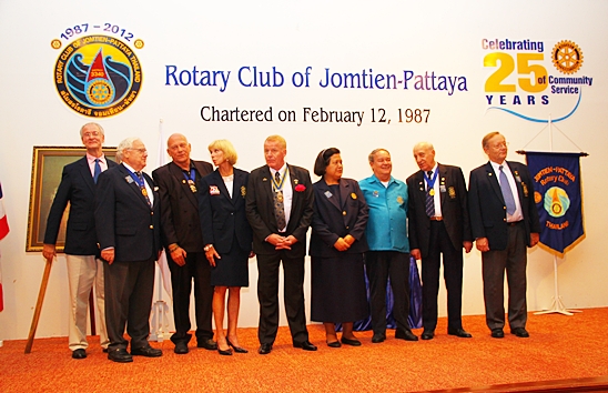 Rotary Club of Jomtien-Pattaya celebrates 25 years of humanitarian service