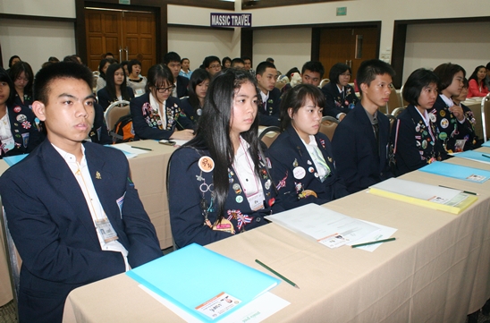 Final orientation for Rotary Youth Exchange students on eve of the great learning experience