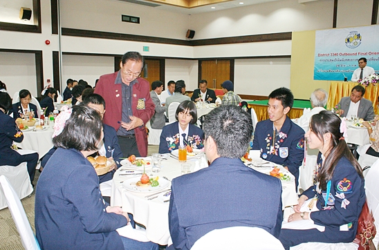Final orientation for Rotary Youth Exchange students on eve of the great learning experience