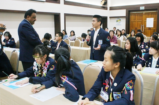 Final orientation for Rotary Youth Exchange students on eve of the great learning experience