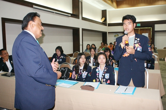 Final orientation for Rotary Youth Exchange students on eve of the great learning experience