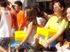 Rotary Youth Exchange Students march for flood relief