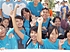 Rotary Youth Exchange Students march for flood relief