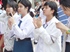 Rotary Youth Exchange Students march for flood relief