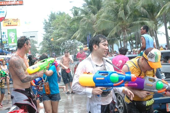 Songkran week - wet & wild in Pattaya 2013