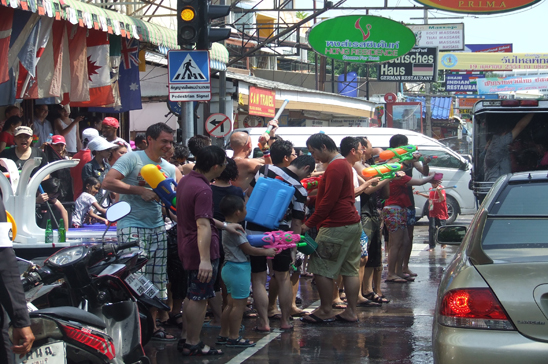 Songkran Water Festival in Pattaya
