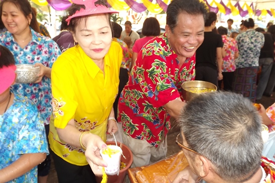 Songkran Week In Pattaya 2012