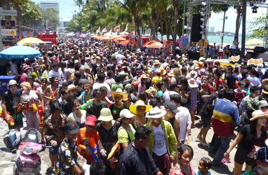 Songkran Week In Pattaya 2012