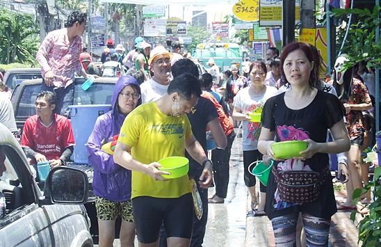 Songkran Week In Pattaya 2012