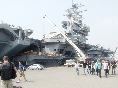 6,000 U.S. naval forces invade Pattaya