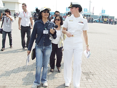 6,000 U.S. naval forces invade Pattaya