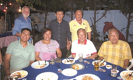 Members of the Rotary Club of Pattaya, Prem’s home club, came in force.