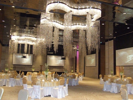 It doesn’t get any grander than the Hilton’s Grand Ballroom.