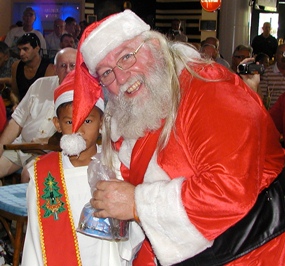 None of the orphans were forgotten - all received a gift from Santa, arranged by Santa’s helper, Judith of PCEC.