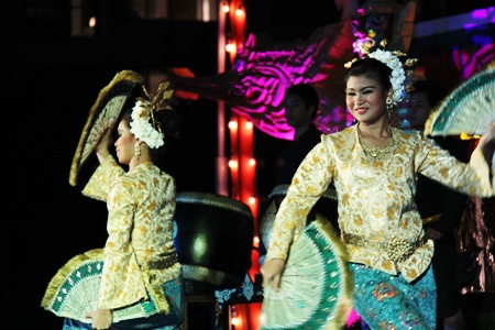 The traditional show brings down the house at the Amari Orchid Resort and Tower Pattaya.