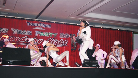 It’s an extravagant show at the Dust Thani Pattaya.