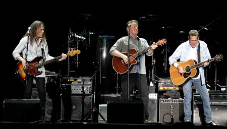 The Eagles perform at the Impact Arena in Bangkok on Sunday, Feb. 20. 