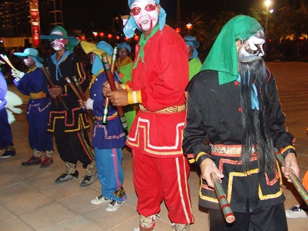The Eng Kor Pa Bu dancers perform in Naklua.