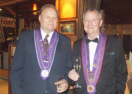 (L to R) Jan Chris von Koss and Dieter H. Precourt.