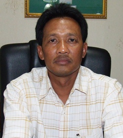 Tawat Puekboon-nark, president of the Pattaya Transport Cooperative. 