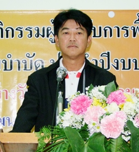 Chonburi Gov. Wichit Chatpaisit presides over the opening of a drug rehabilitation camp in Chonburi. 