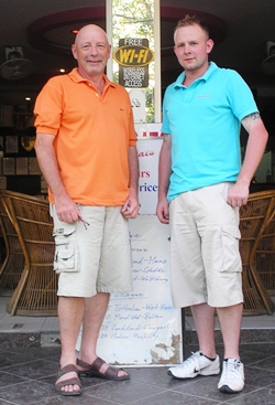 Father and son, Bob and Jon Poole. 