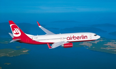 Air Berlin to increase flights between Berlin-Tegel and Phuket this November. 