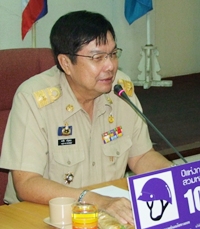 Chonburi Deputy Gov. Pornchai Kwansakul outlines changes by Thailand’s Office of Insurance Commission. 