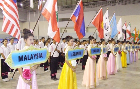 34 nations from across Asia took part in the event.