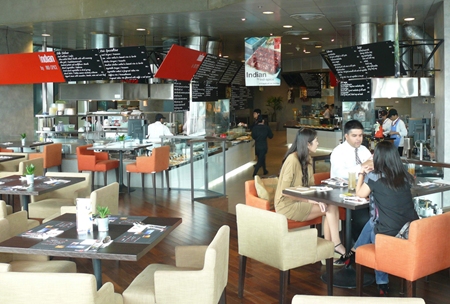 The Food Loft is in the Central Festival Shopping Center.