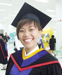 Students rarely smile as happy as they do at their Graduation Day.