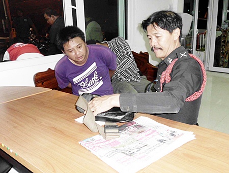 Kritsana Khamla is being detained for smuggling 10 illegal Cambodians in the back of his truck. 