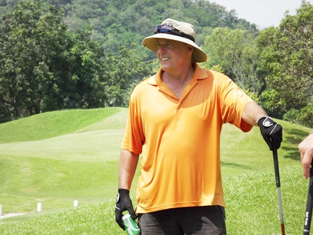 Thirsty work in the midday sun.