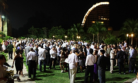 The lawn area could barely hold the hundreds of guests at this year’s Movers and Shakers.