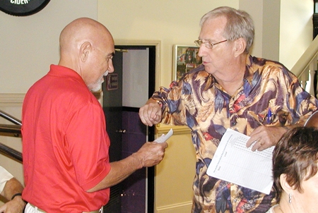 PCEC member Larry was lucky this week winning the special meal offer arranged by Hawaii Bob, & his Frugal Freddy group.