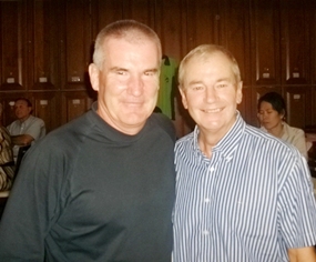 Gerry Hughes (left) and Kevin Mcentee. 