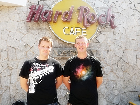 See - I’ve been to the Hard Rock Cafe Pattaya.