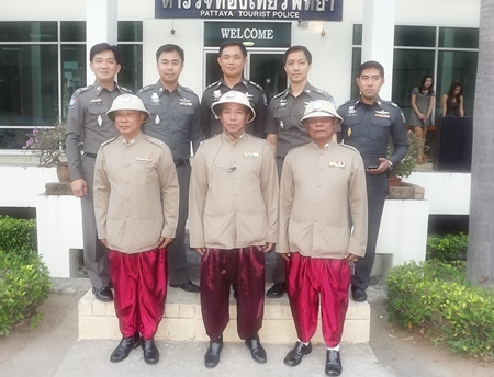 Pattaya’s Tourism Police and volunteers prepare to ensure a peaceful and safe New Year’s Eve.