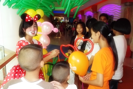 Face painting, clowns and balloons - what more could you ask for on Children’s Day?