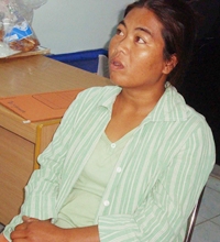 Khamnung Bunthukul admitted to stabbing her abusive husband to death. 