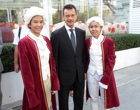 Austria’s Consul in Pattaya, Rudolf Hofer, represented Pattaya at the event. 