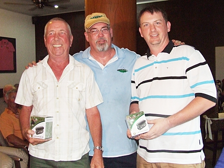 Tony Duthie (left) & Kevin McIntosh (right) were the runners-up.