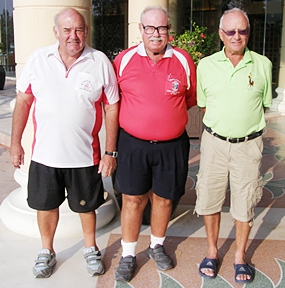 Mike Gosden, The Admiral & Jan Lovgreen.