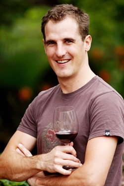 Winemaker Justin Corrans. 