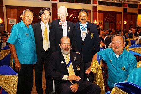 It was good to see Stefan Ryser (seated left) attend the function.