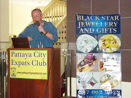 Peter Marsh of Black Star Jewelry explains to the Club the ins and outs of buying Sapphires and Rubies.