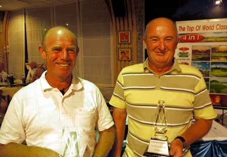Runners-up, Geoff King and John Gall.