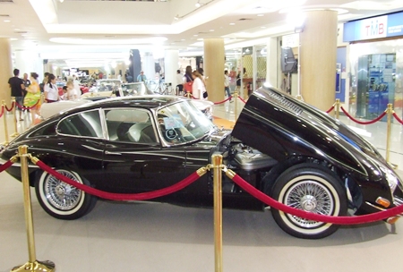 Jaguar E-type Coupe.